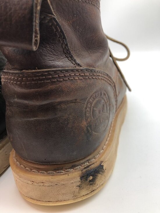 Vintage Red Wing Irish Setter work Boots Size 10 distressed leather main image 6